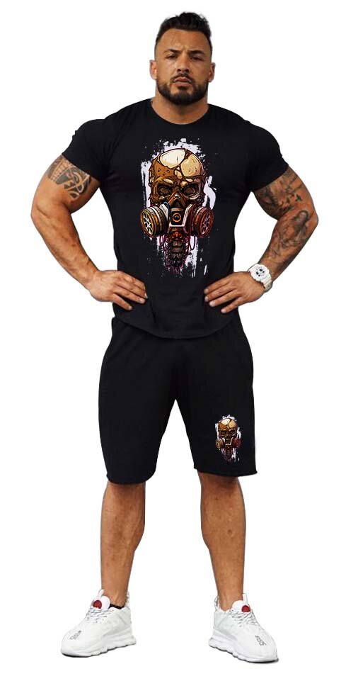 Тренировъчен екип Skull With Mask - Fitness Drehi