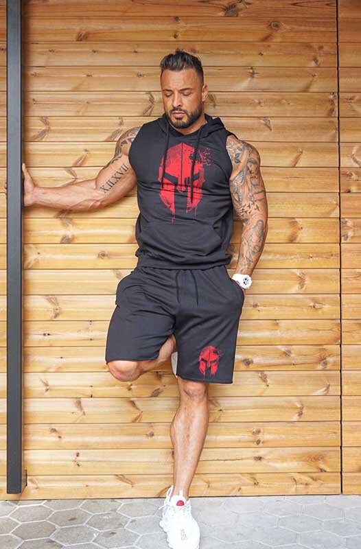 Тренировъчен екип SPARTAN RED - Fitness Drehi
