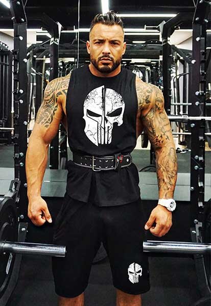 Тренировъчен екип Spartan Skull - Fitness Drehi