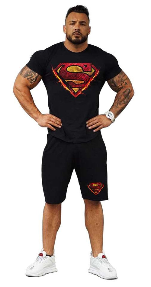 Тренировъчен екип Superman т - Fitness Drehi