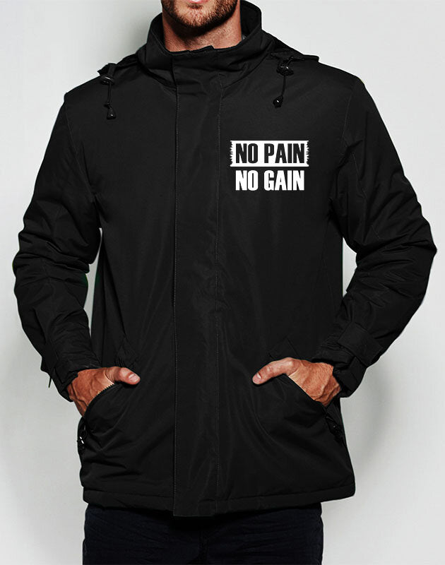 Зимно яке No Pain No Gain - Fitness Drehi